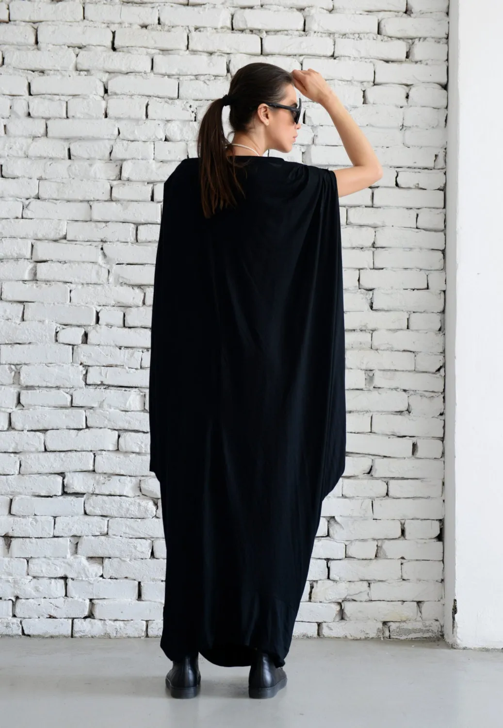 Oversized Open Sleeves Dress