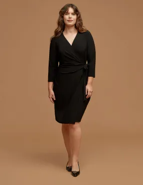 Plus Size Wrap Dress