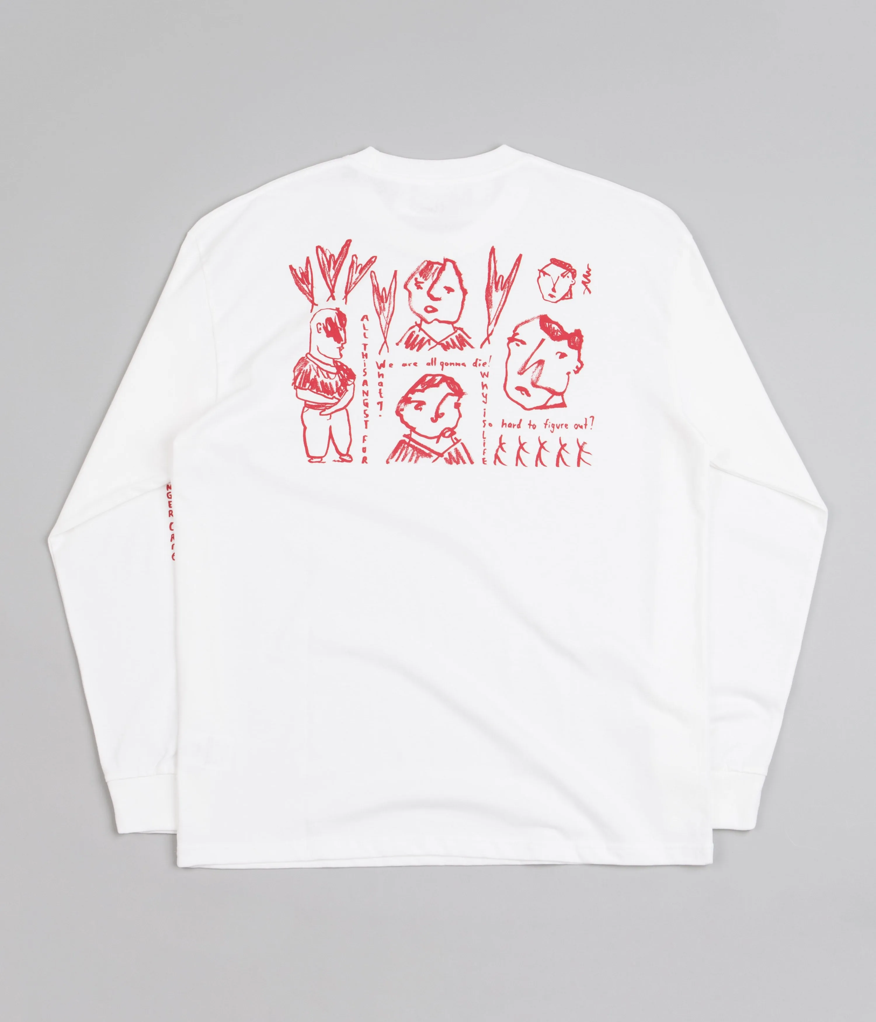 Polar Seen Better Days Long Sleeve T-Shirt - White