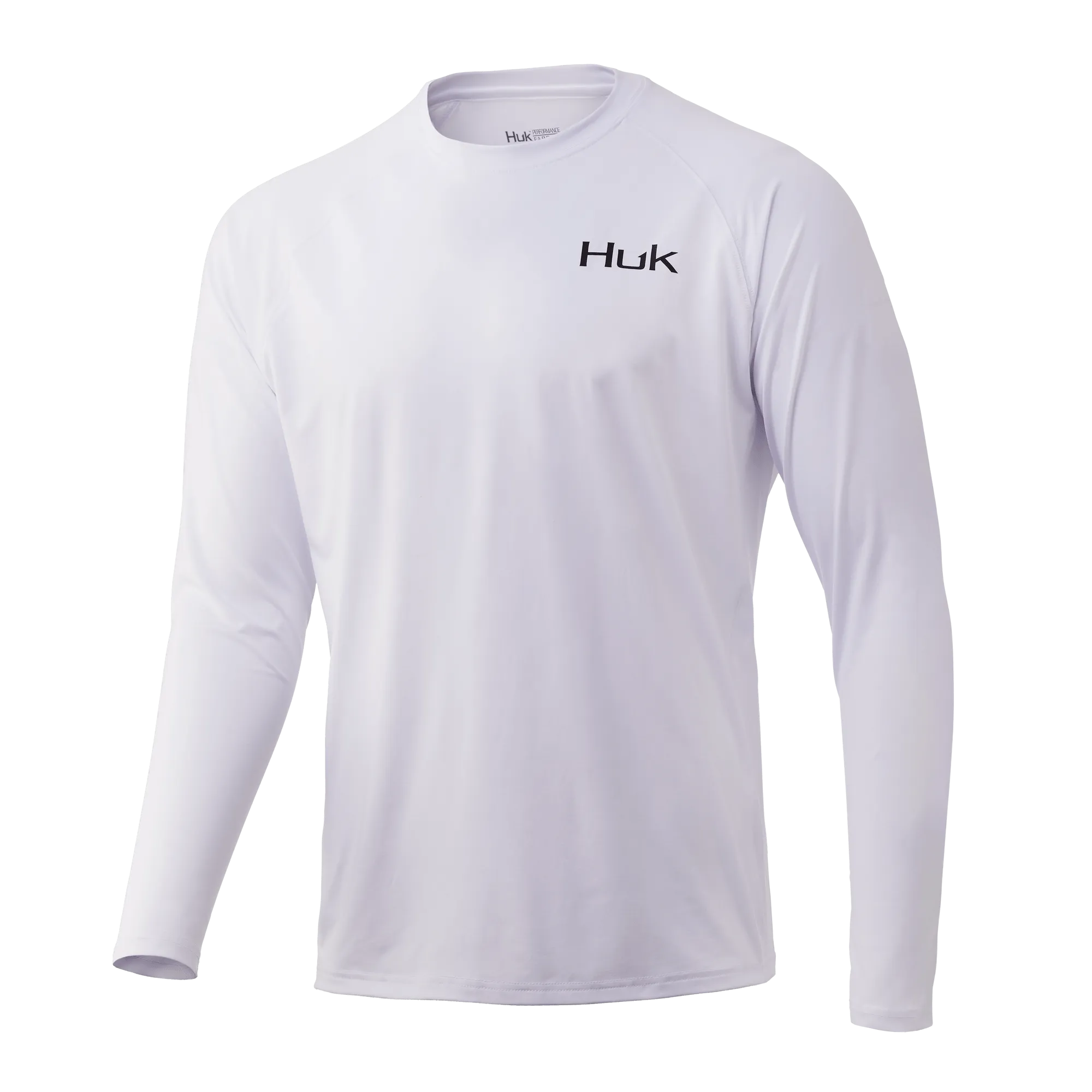 Pursuit Long Sleeve Performance T Shirt- White