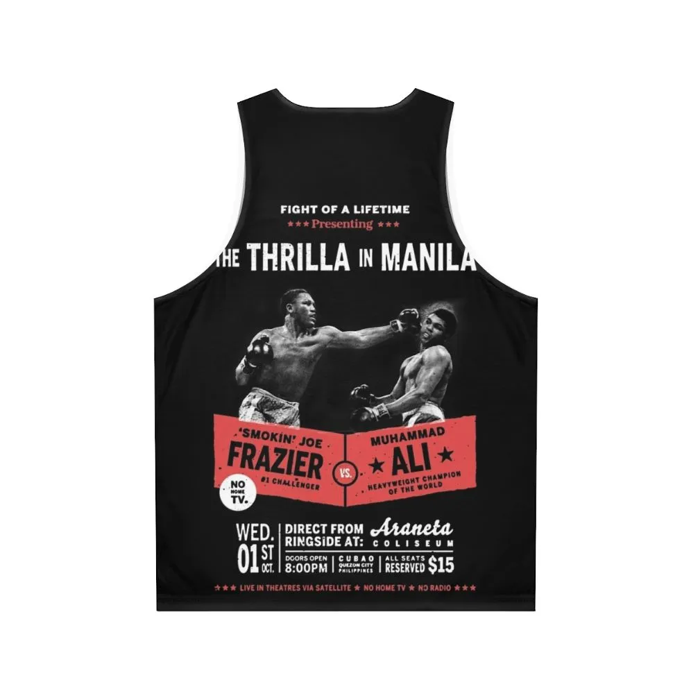 "Thrilla in Manila" Ali vs Frazier Boxing Tank Top