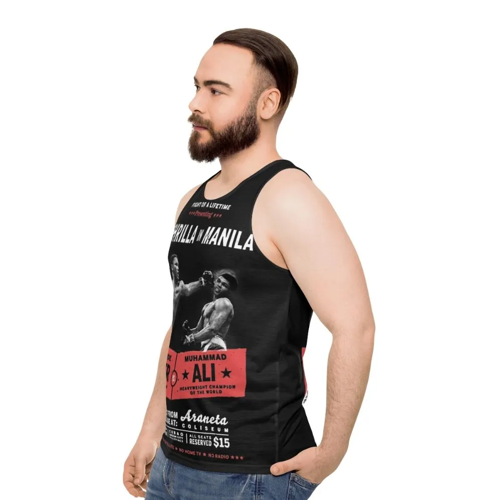 "Thrilla in Manila" Ali vs Frazier Boxing Tank Top