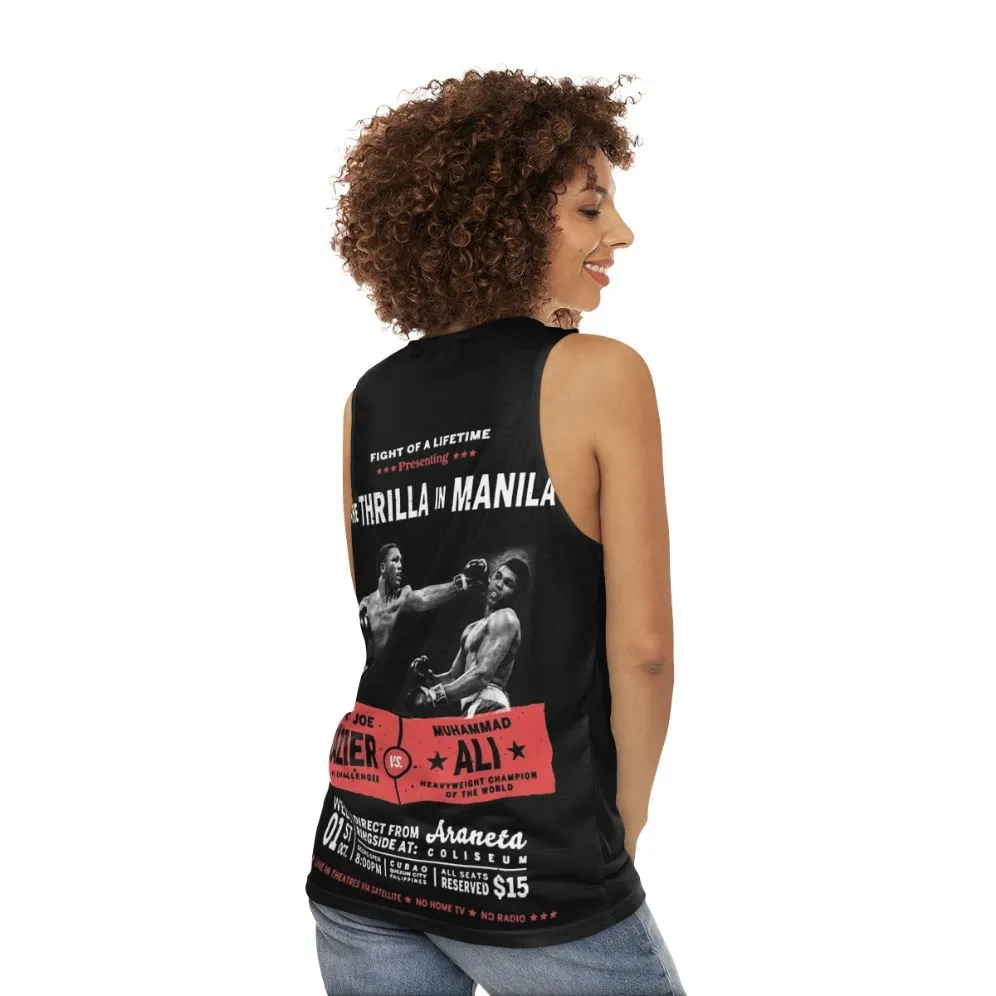 "Thrilla in Manila" Ali vs Frazier Boxing Tank Top