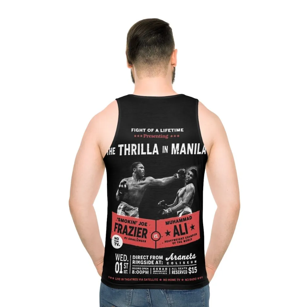 "Thrilla in Manila" Ali vs Frazier Boxing Tank Top