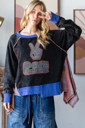 Rainbow Peace Sweat Shirt #314