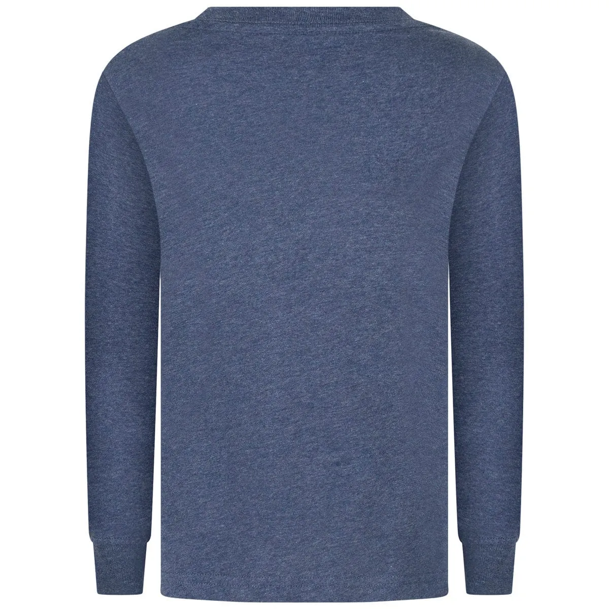 Ralph Lauren Boys Blue Cotton Long Sleeve T-Shirt