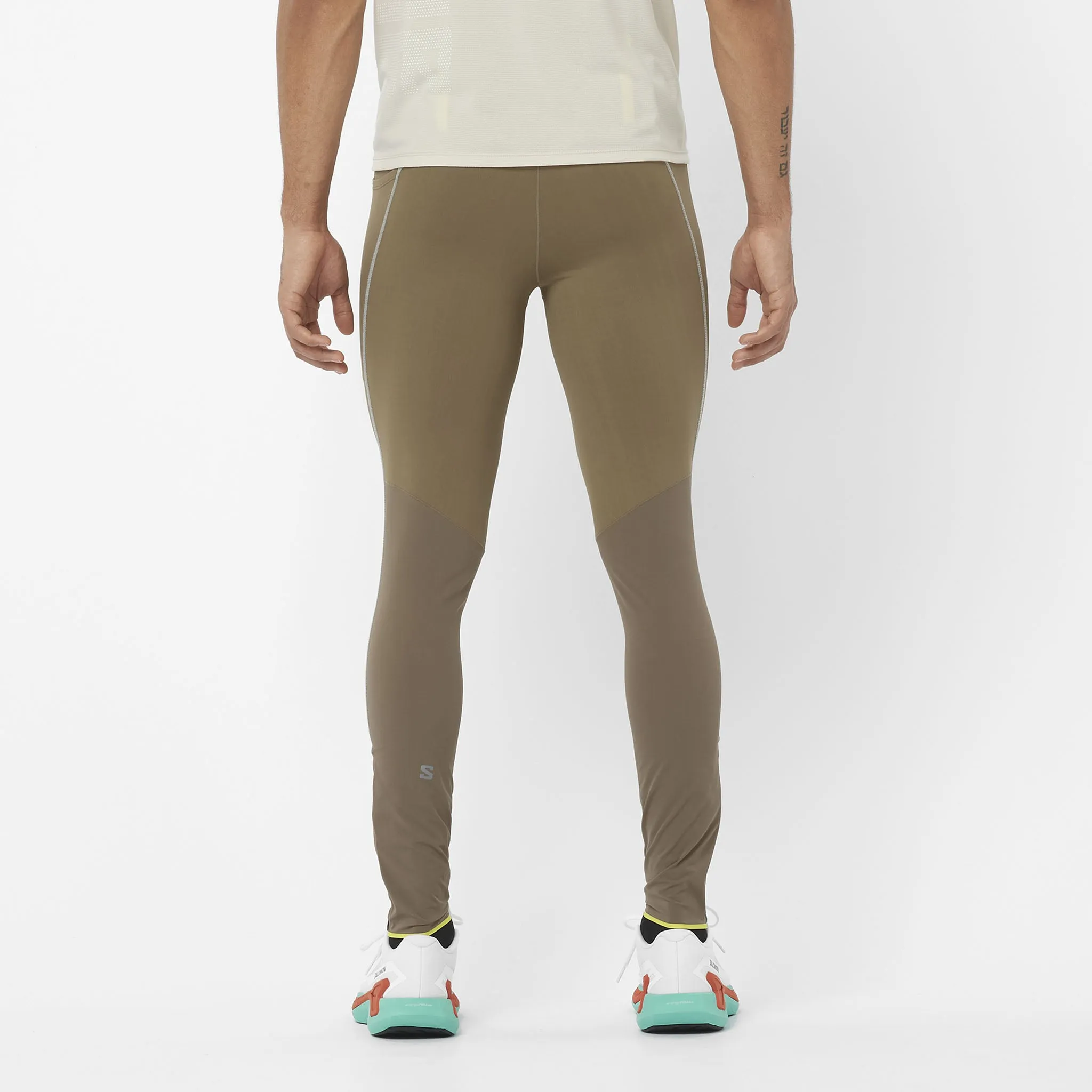 Salomon | Men's Sense Aero Stow Tights - Shitake