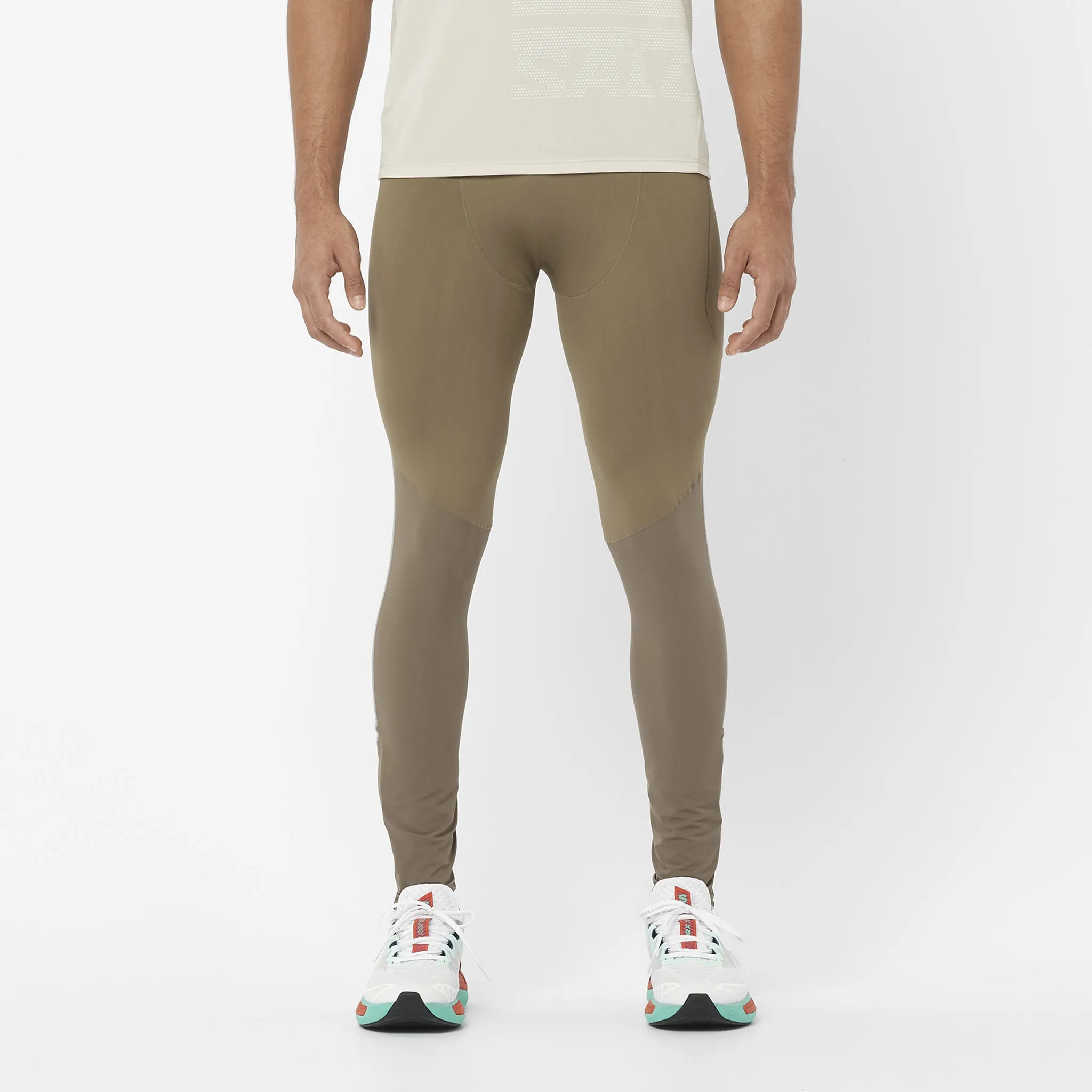 Salomon | Men's Sense Aero Stow Tights - Shitake