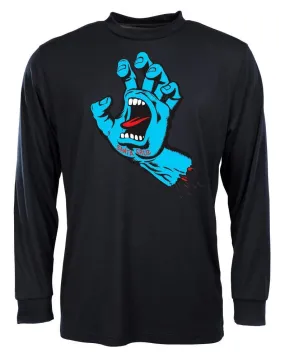 Santa Cruz Screaming Hand Long Sleeve T-Shirt Black