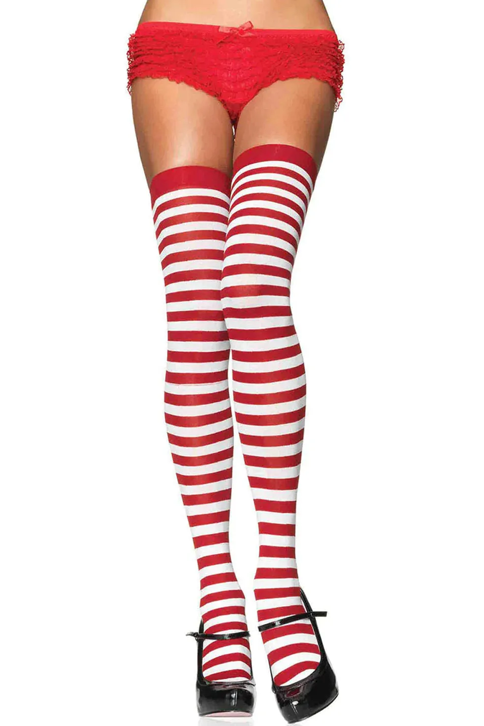 Stripe Thigh Highs [Various Colors]