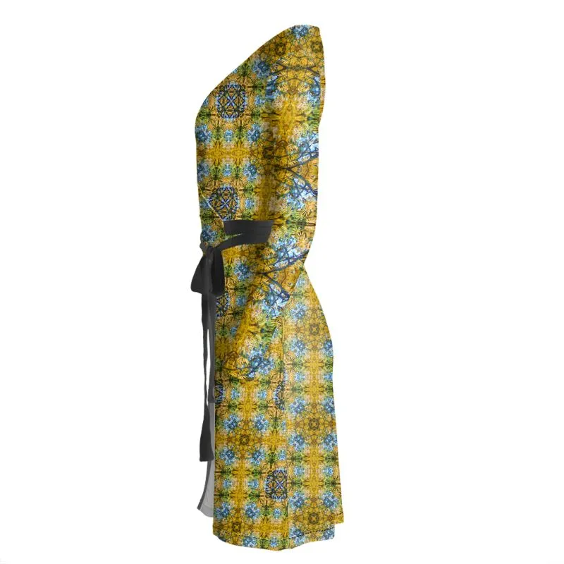 Sunny Day Sumac Wrap Dress