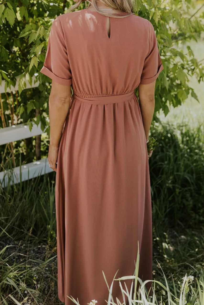 Taylor Jane Wrap Maxi Extended Sizing