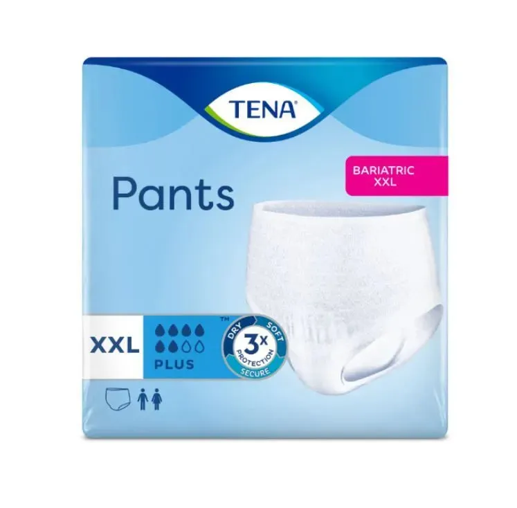 Tena Pants Plus Bariatric XXL 1440ml 157-203cm (Packet 12)