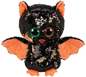 TY Beanie Halloween Flippable Bat - Omen 10" SALE