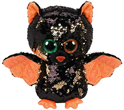 TY Beanie Halloween Flippable Bat - Omen 10" SALE