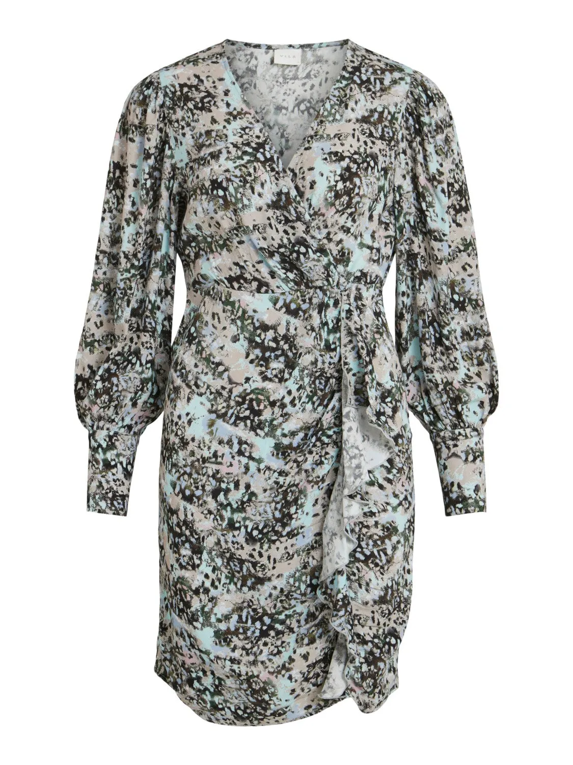 Viadia Printed Wrap Dress (Multi)