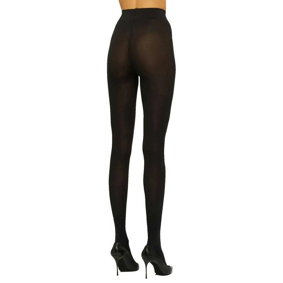 Wolford Velvet De Luxe 66 Denier Tights - Black